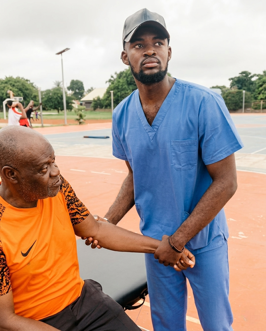 Divine Chiro Care practitioner providing arm treatment to a patient